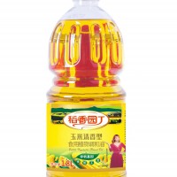 稻香園丁玉米清香型食用植物調(diào)和油1.8L