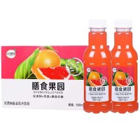 小輕果語膳食果園紅西柚復(fù)合果汁飲料500ml